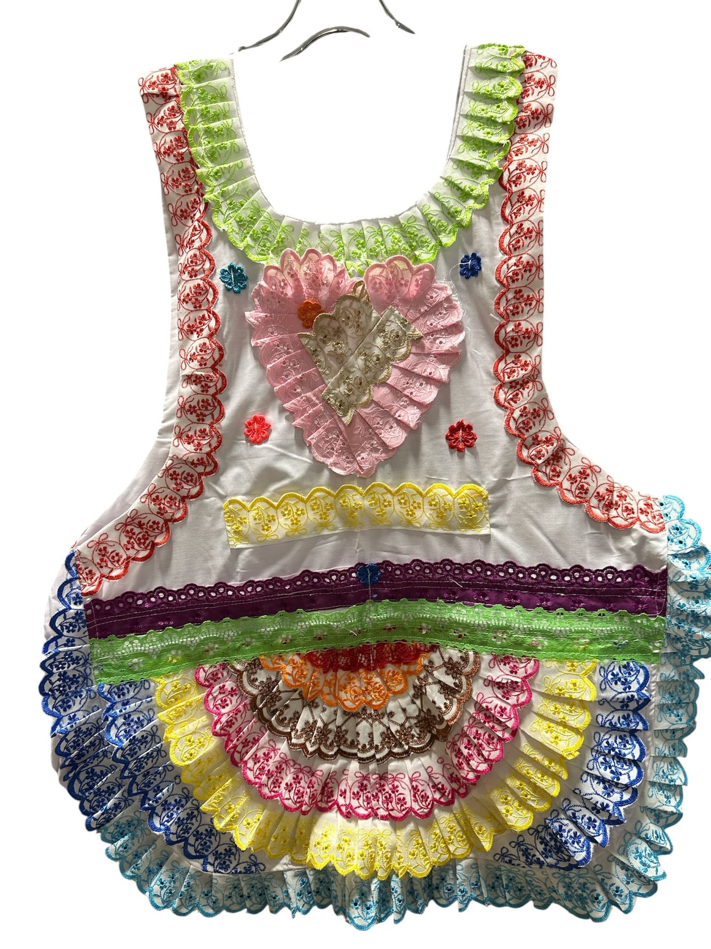 Gabachas o delantales Bordados de El Salvador