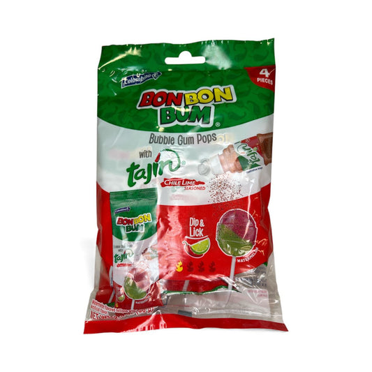 Bonbonbum de Sandia con Tajin (bolsa de 4 unidades) Colombina