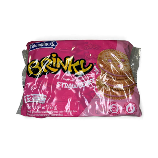 Galletas de Fresa Brinky (12 paquetes) Colombina