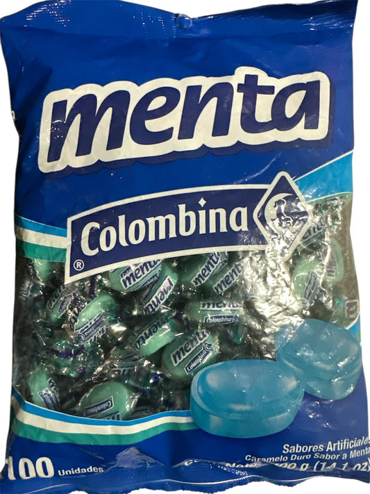 Dulces de Menta (bolsa de 100 pcs) - Colombina