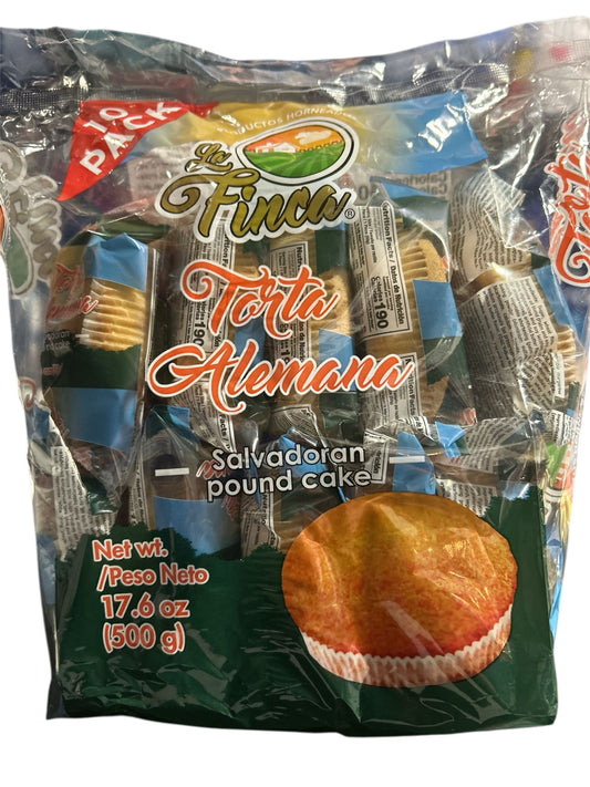 Tortas Alemanas (10 paquetes) - La finca