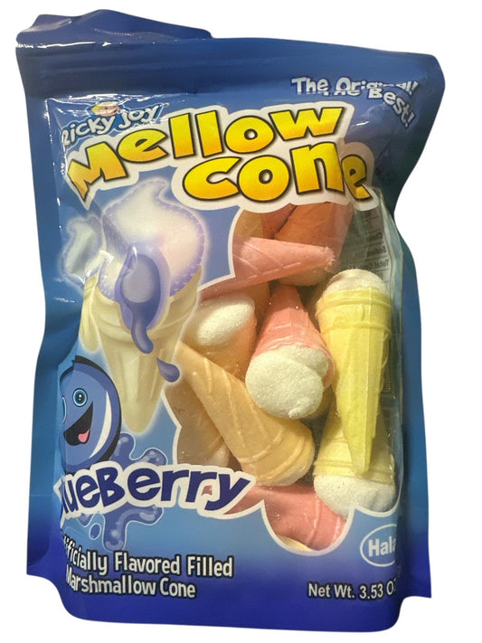 Mellow Cone (Conos de Marshmallow sabor de Blueberry)