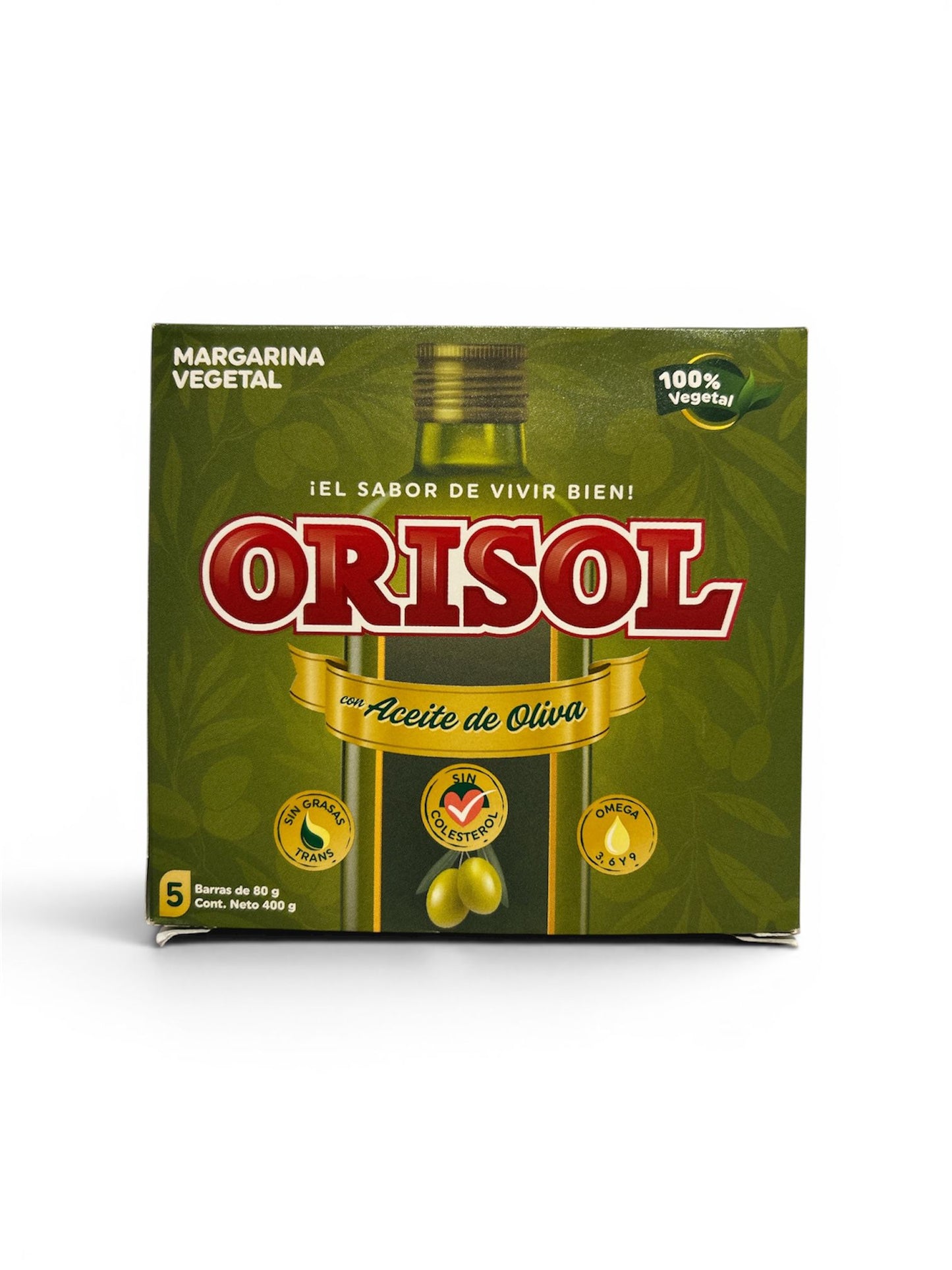 Margarina Orisol Aceite de Oliva 400gr
