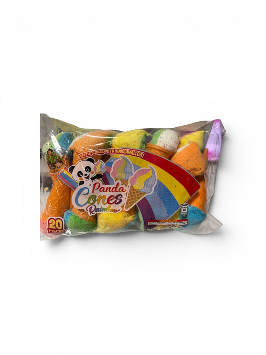 Panda Cones Rainbow 20 unidades
