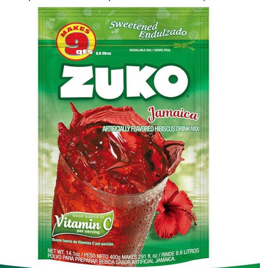 Zuko en Polvo sabor Jamaica 14oz