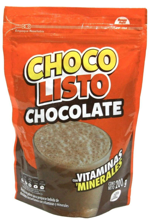 Choco Listo sabor Chocolate 200gr