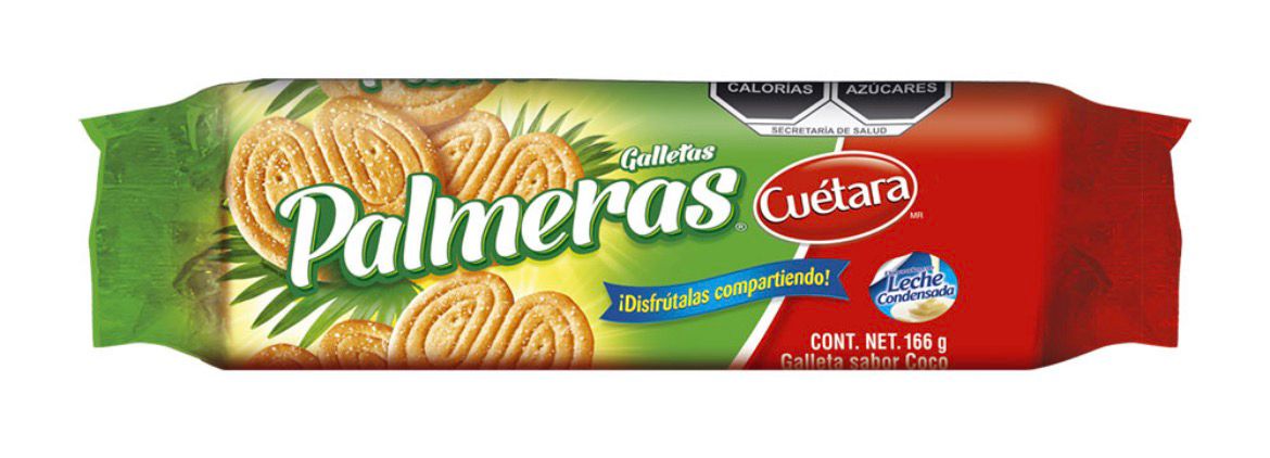 Galletas Palmeras Cuetara 166g