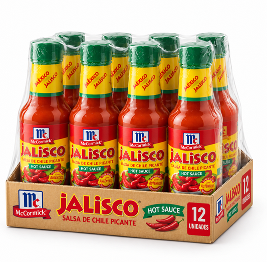 Salsa Picante Jalisco 12 unidades de 295 ml
