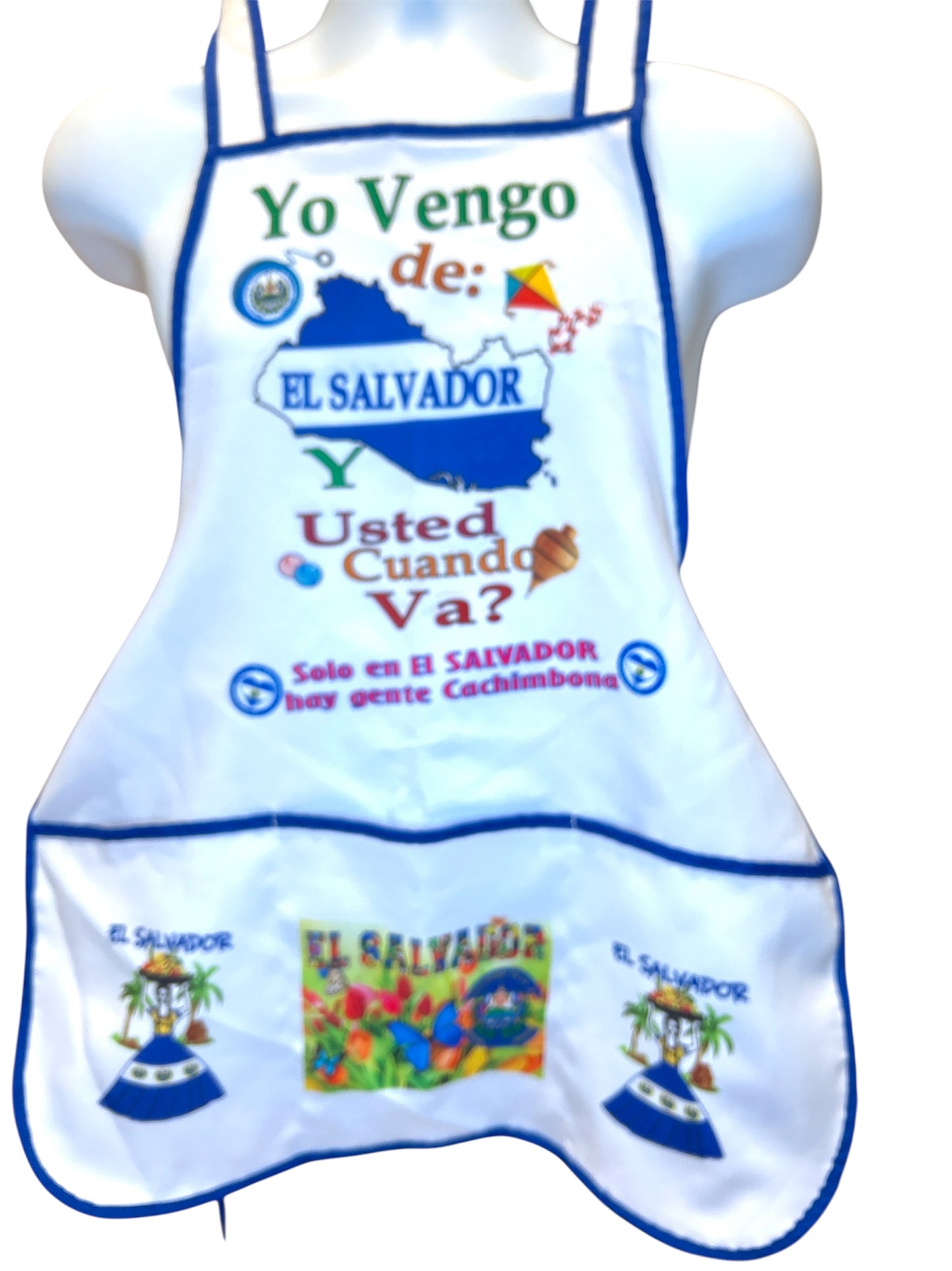 Gabachas o delantales de El Salvador