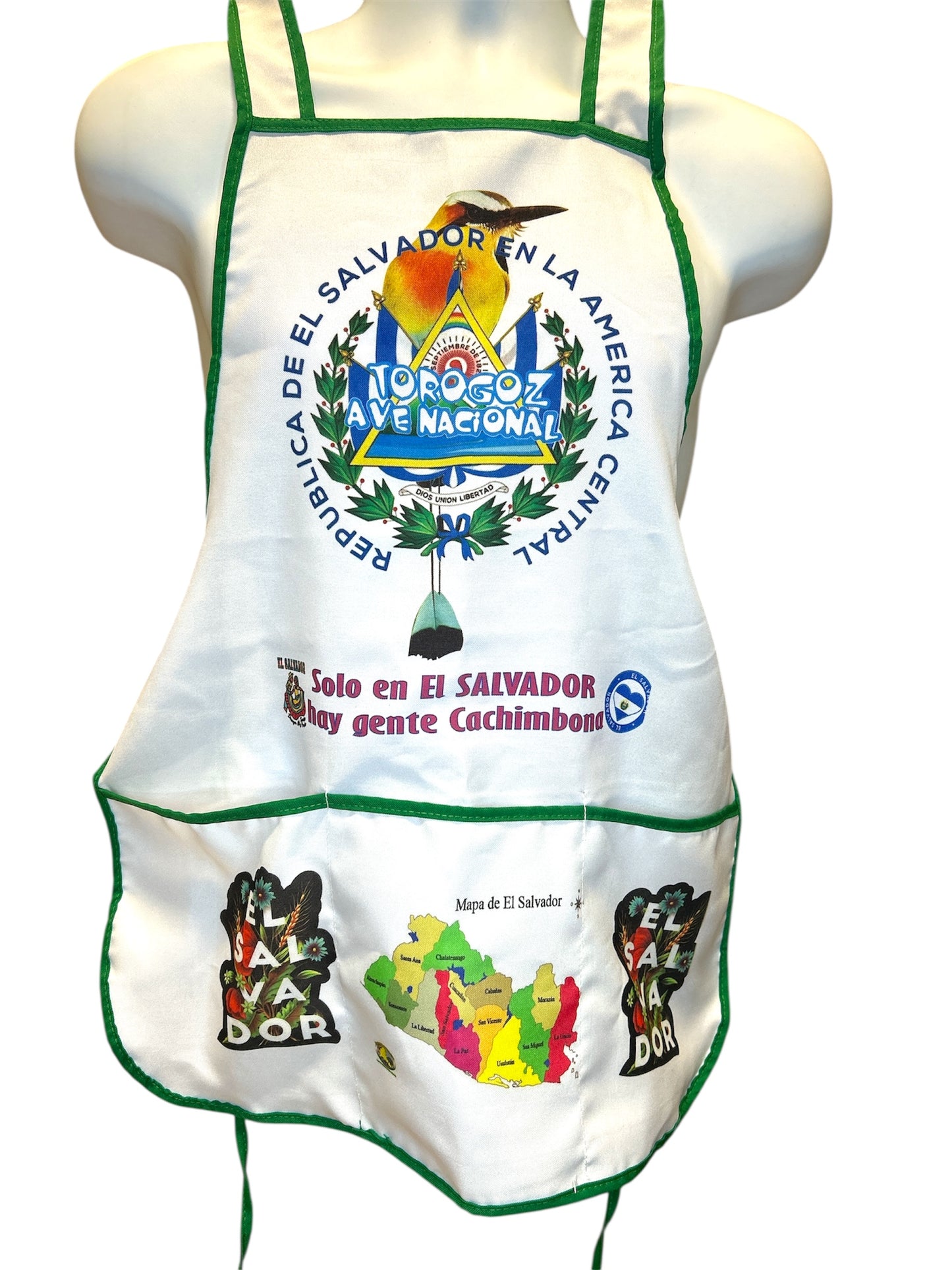 Gabachas o delantales de El Salvador