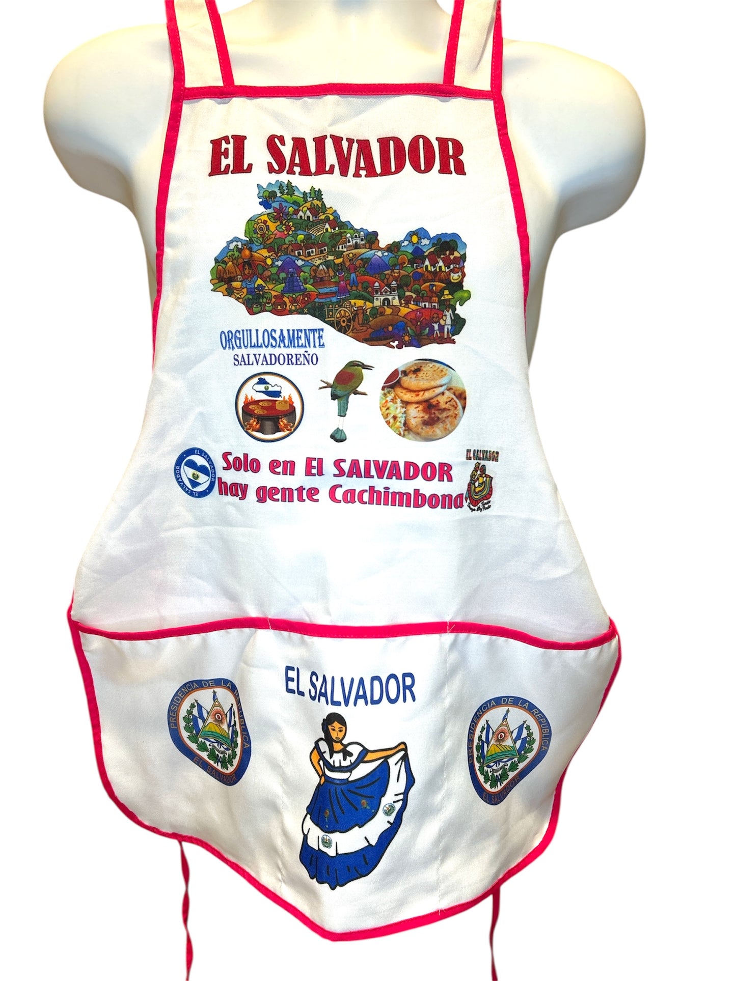 Gabachas o delantales de El Salvador