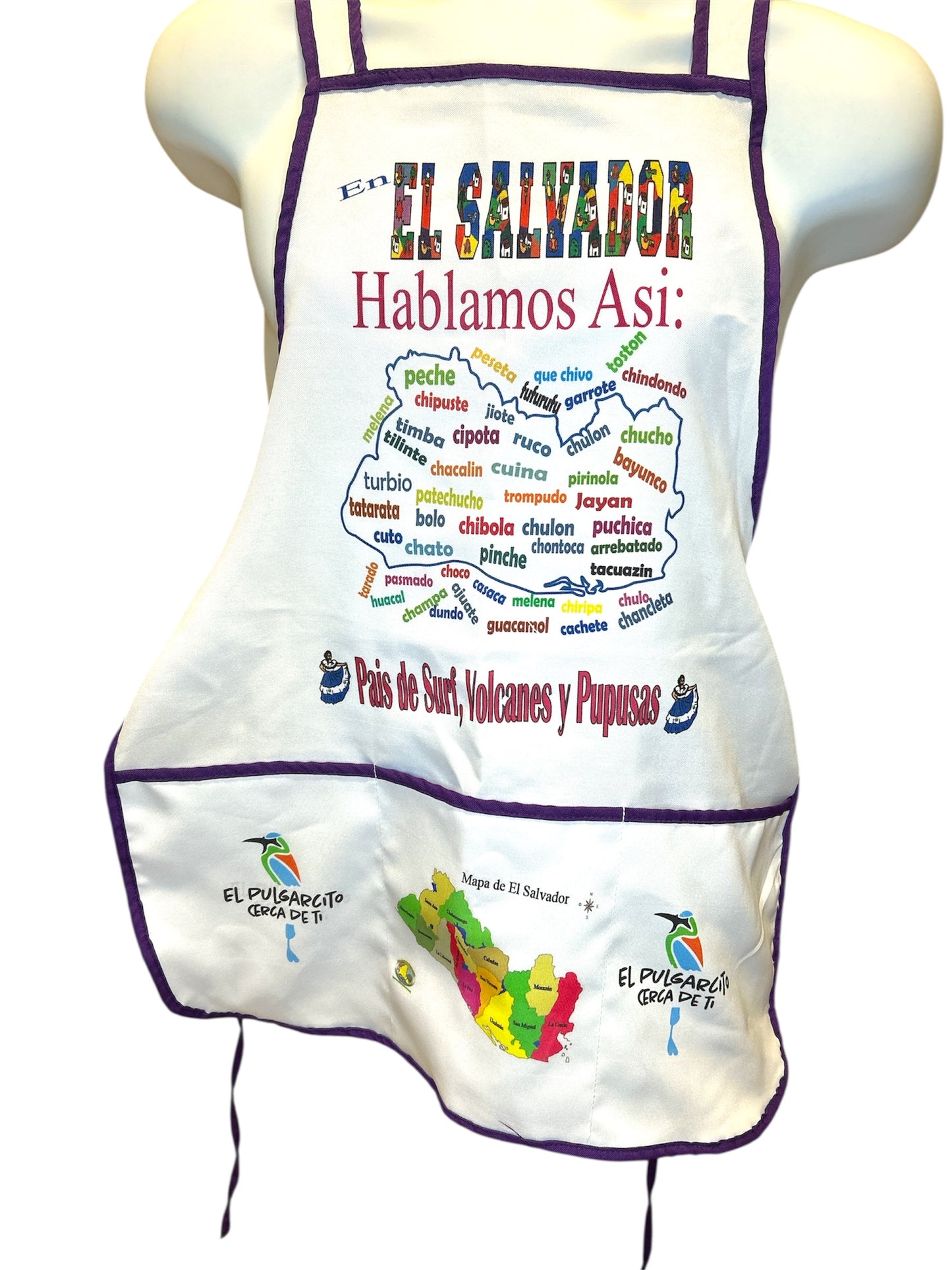 Gabachas o delantales de El Salvador