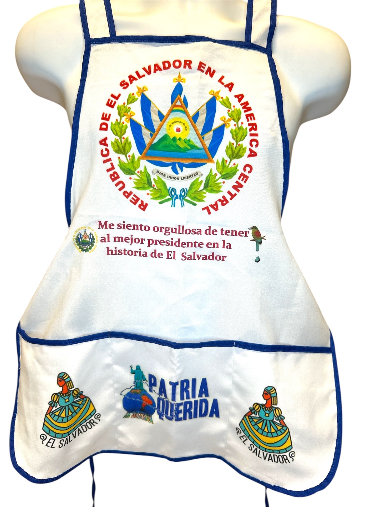 Gabachas o delantales de El Salvador