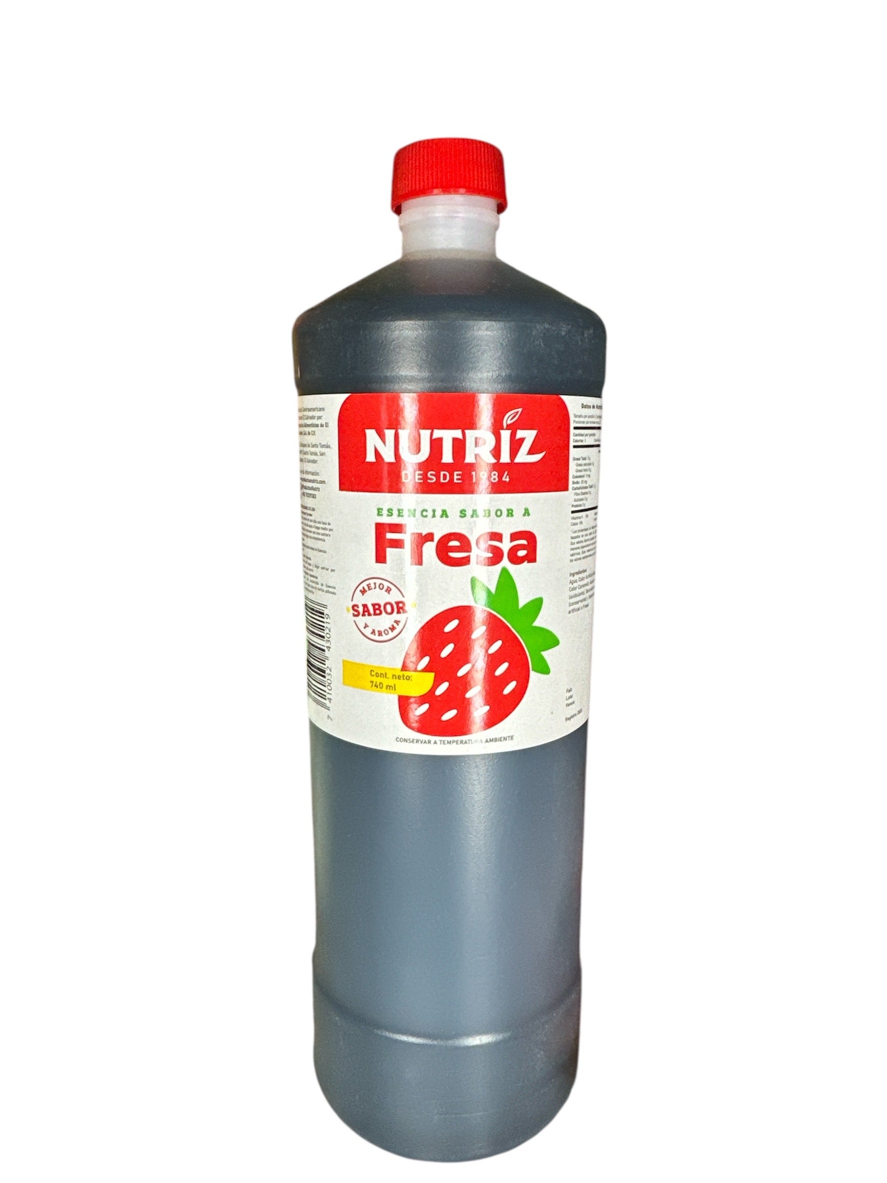 Esencia Fresa 740 ml - Nutriz – Tienda Salvadoreña Atl