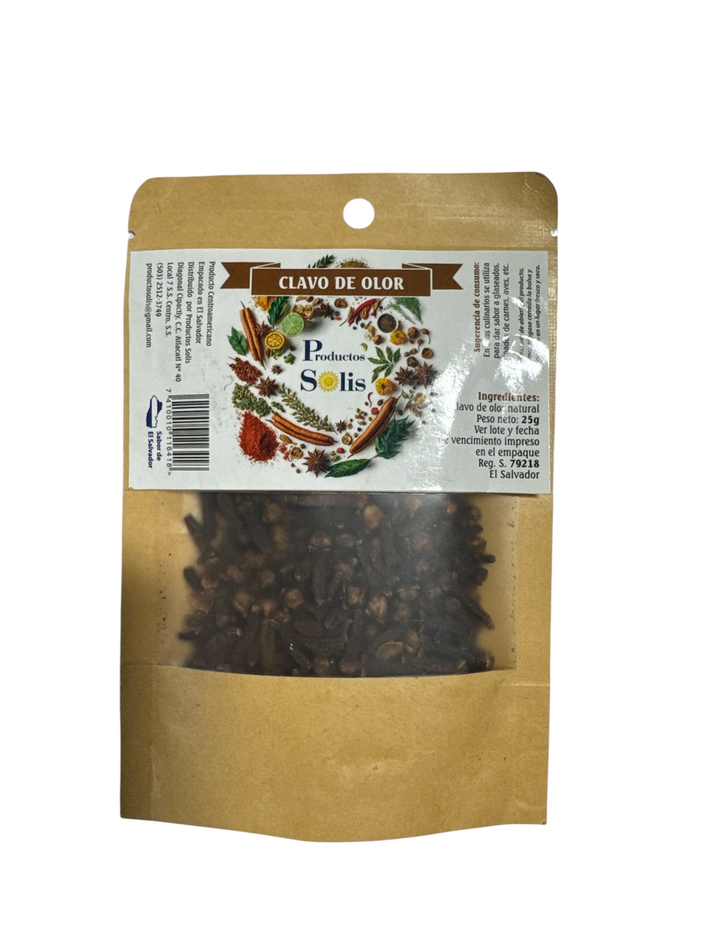 Clavos de Olor 25gr - Productos Solis