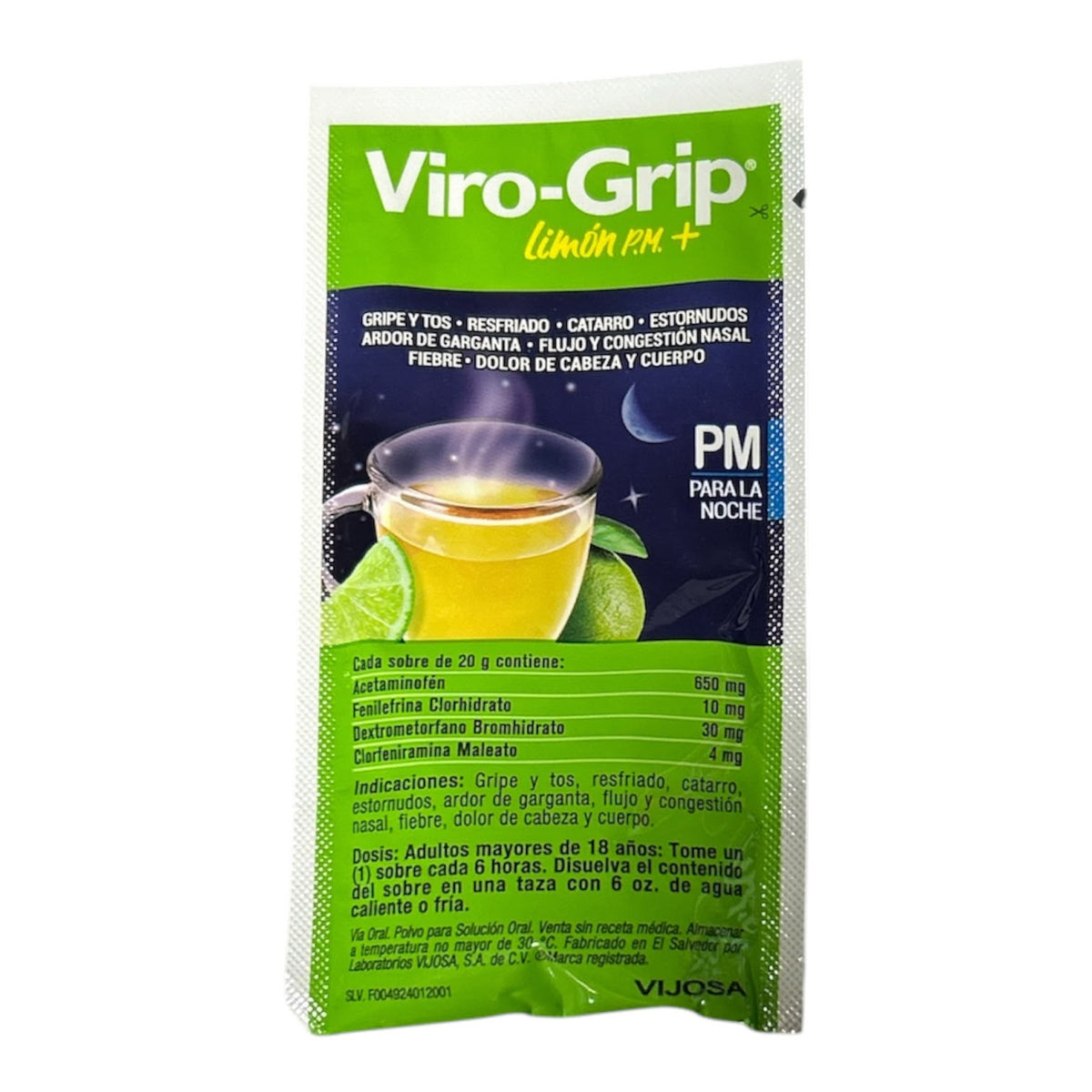 Viro Grip limón PM