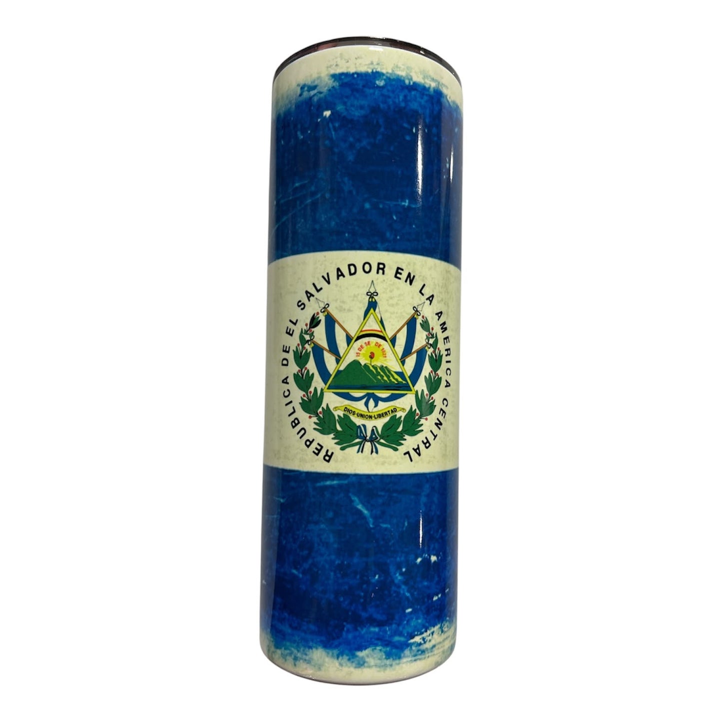 Vaso de El Salvador 20 oz (incluye pajilla y lavador de pajilla)