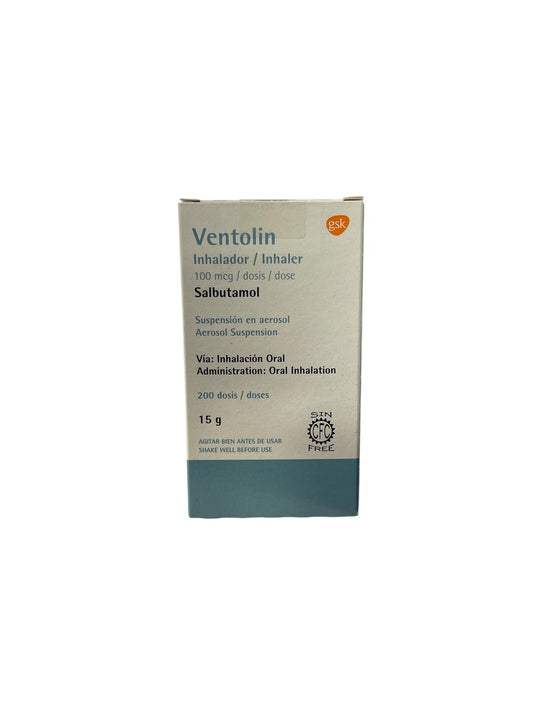 Ventolin - Salbutamol en Aerosol