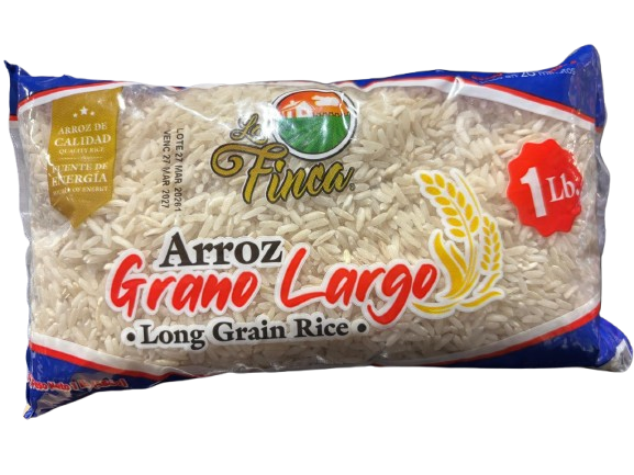 Arroz grano largo 1LB. La Finca