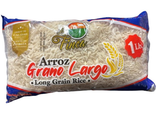 Arroz grano largo 1LB. La Finca