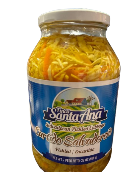 Curtido Salvadoreño 908gr Finca Santa Ana