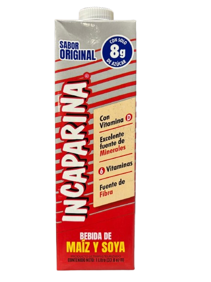 Incaparina bebida de maiz y soya 33.8oz