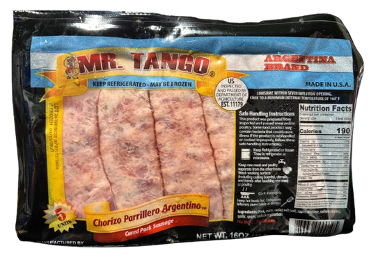 Chorizo Parrillero Argentino Mr Tango 1LB