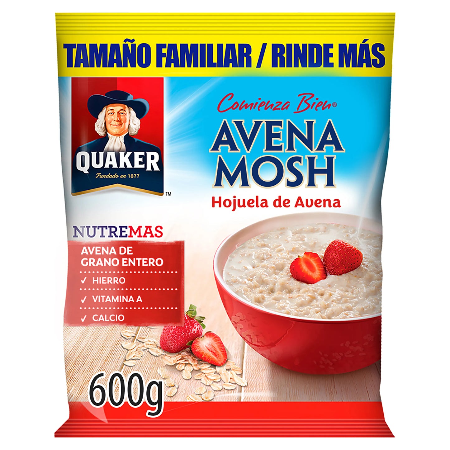 Avena Mosh Quaker 600 gr