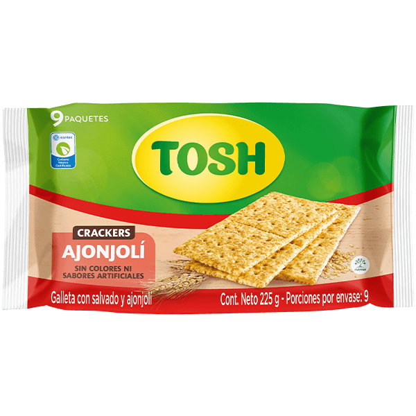 Crackers Ajonjolí TOSH