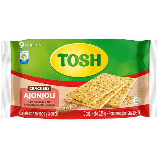 Crackers Ajonjolí TOSH