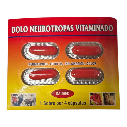Dolo Neurotropas vitaminado sobre 4 capsulas
