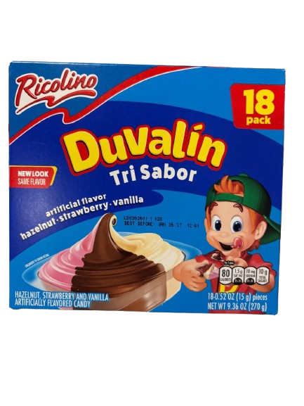 Duvalin Trisabor Ricolino 18 pack 270g
