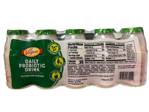 Probiotico sabor original El Viajero 310 ml