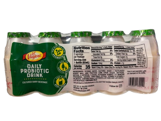 Probiotico sabor original El Viajero 310 ml