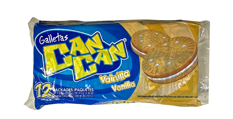 Can Can Vanilla galleta