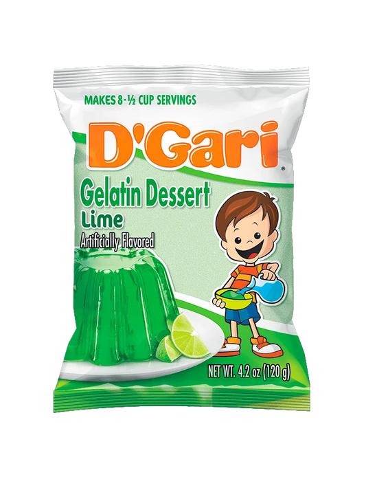 Gelatina en agua de limón D´Gari 120g