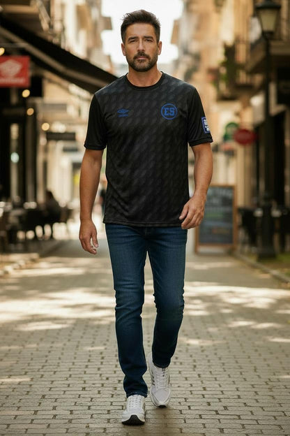 Camisa selección El Salvador (Negra)