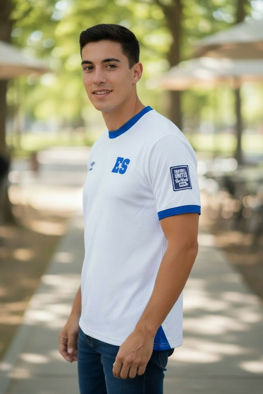 Camisa selección El Salvador (Blanca)