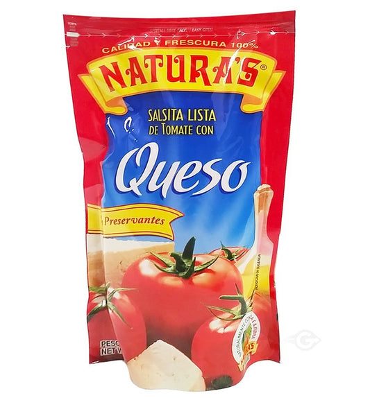 Salsa Naturas con Queso