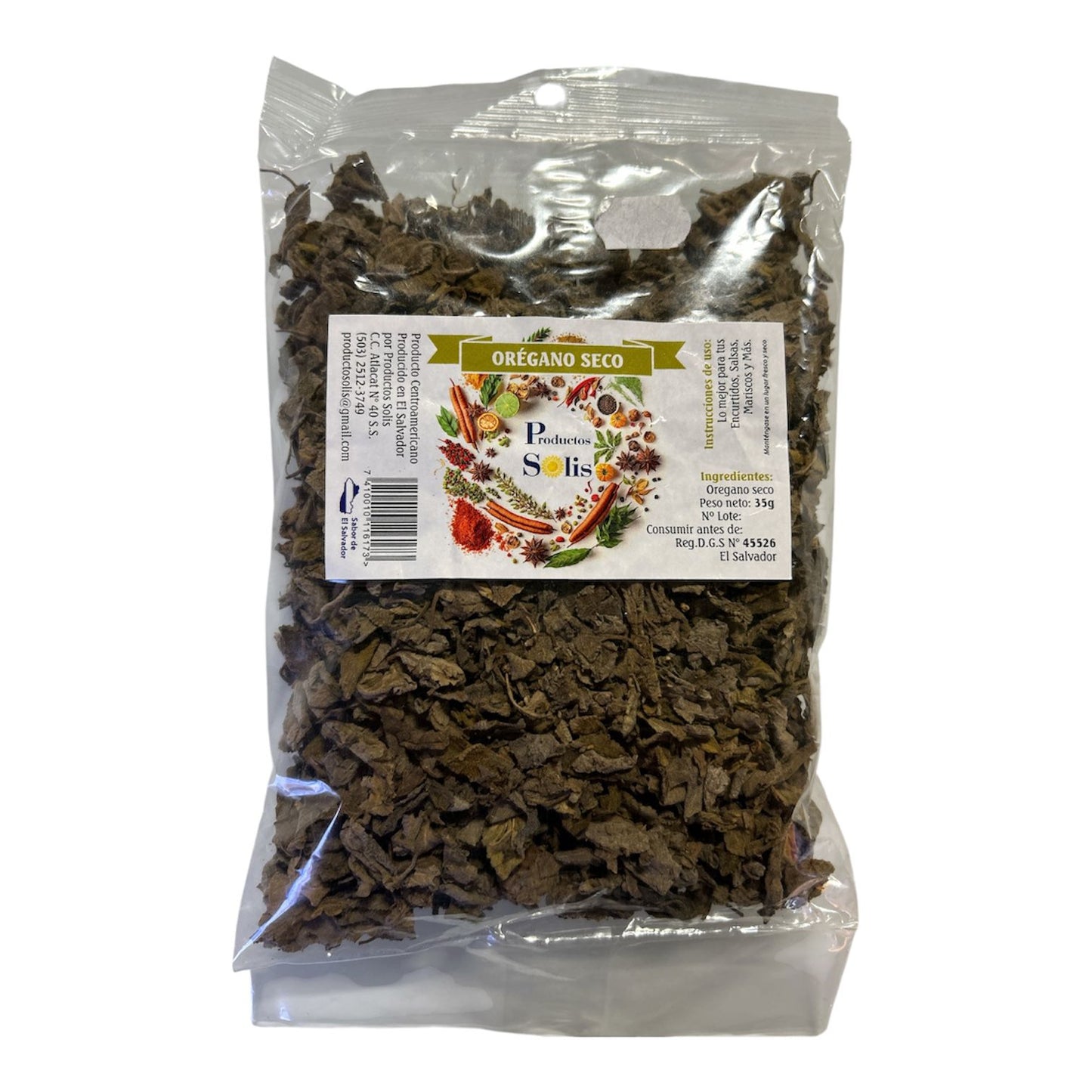 Oregano seco 35g