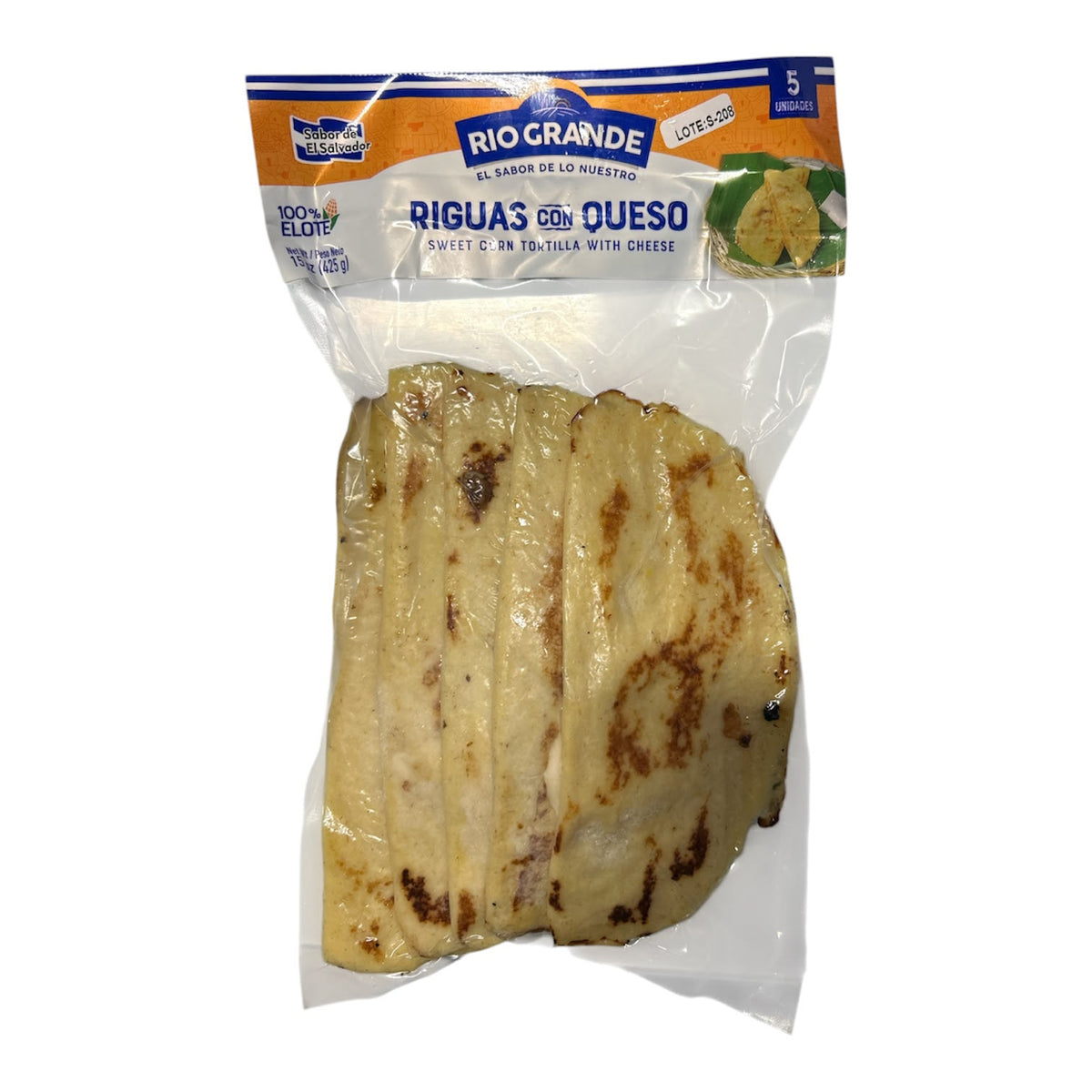Riguas con queso 5 unidades