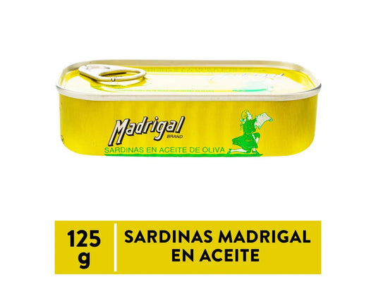 Sardina Madrigal En Aceite De Oliva - 125 g