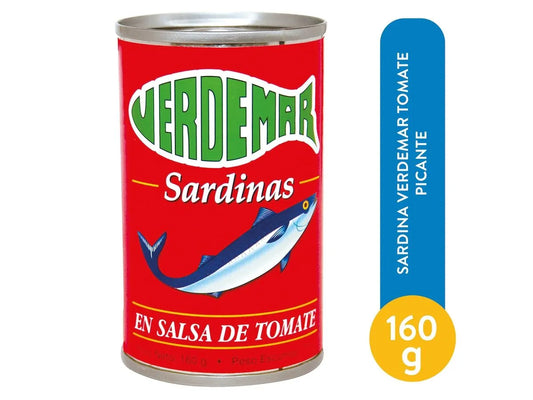 Sardina Verdemar en Salsa de Tomate Picante 1- 60 g