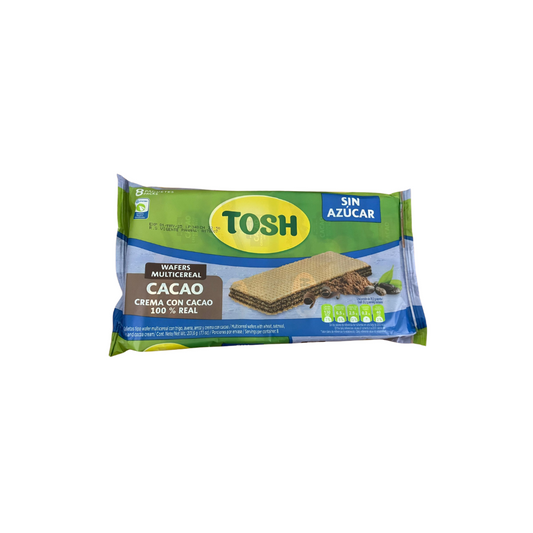 TOSH Wafers Multicereal CACAO sin azúcar