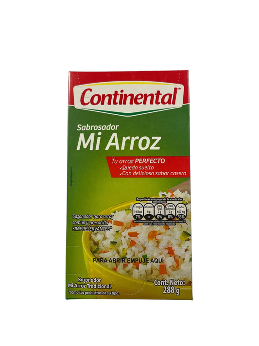 Sabrosador Continental Mi Arroz Caja