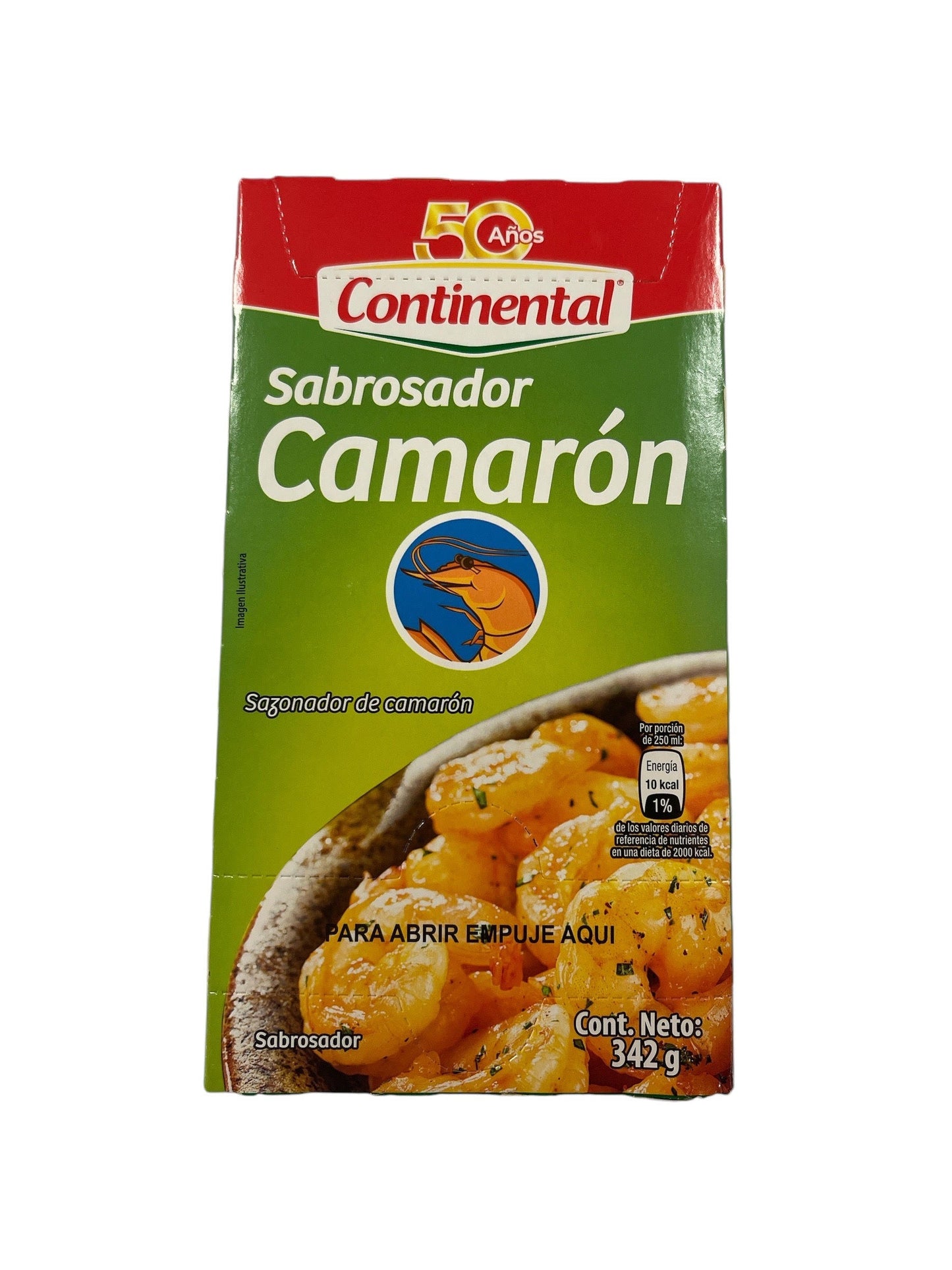 Sabrosador Continental Camaron Caja