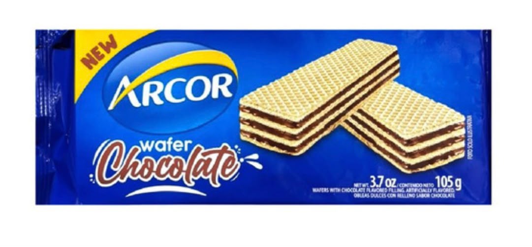 Wafer Arcor Chocolate 105g